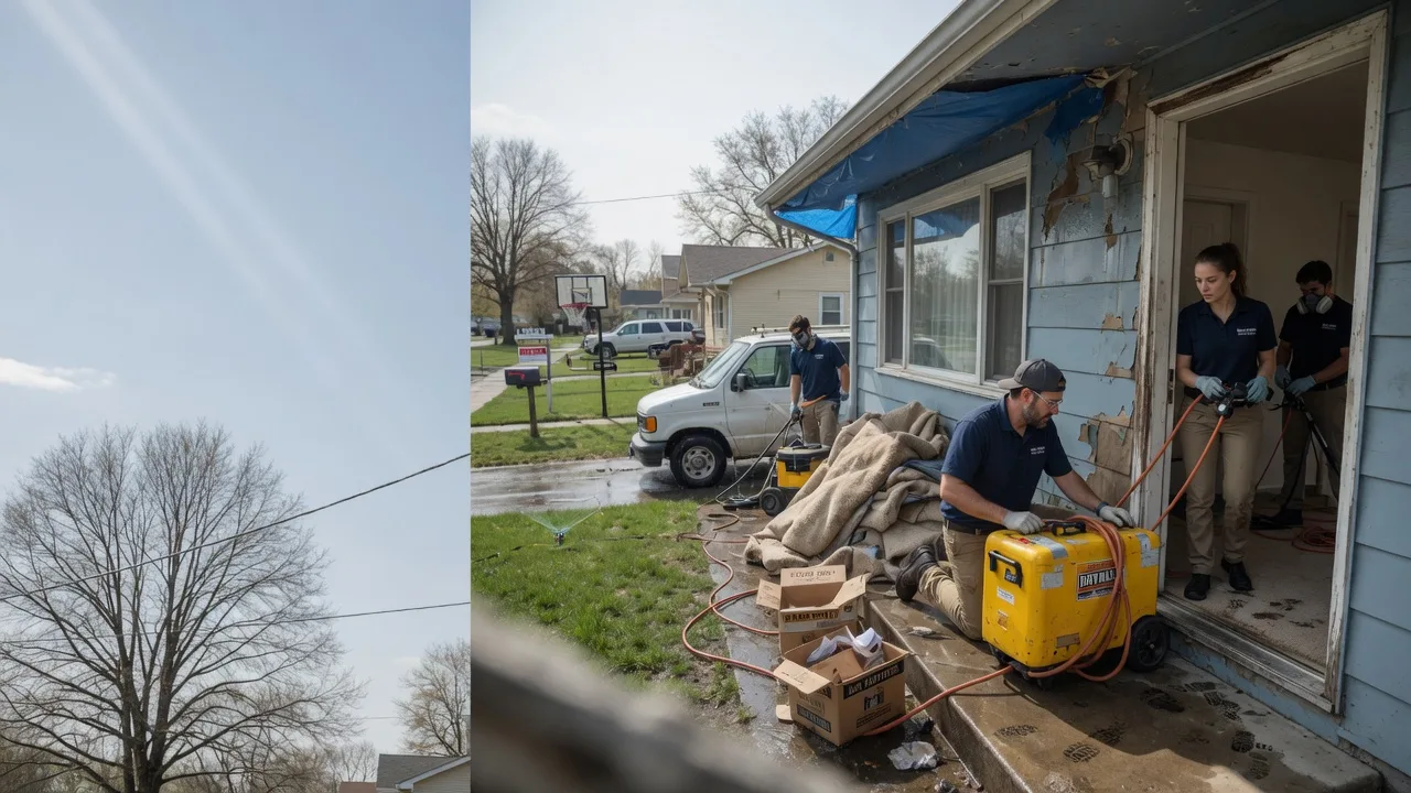 Basement Flood Cleanup in Asbury, MO near me